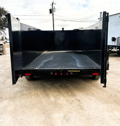 7 x 14' GN Dump Trailer Big Tex #14GT-14BK6-P4