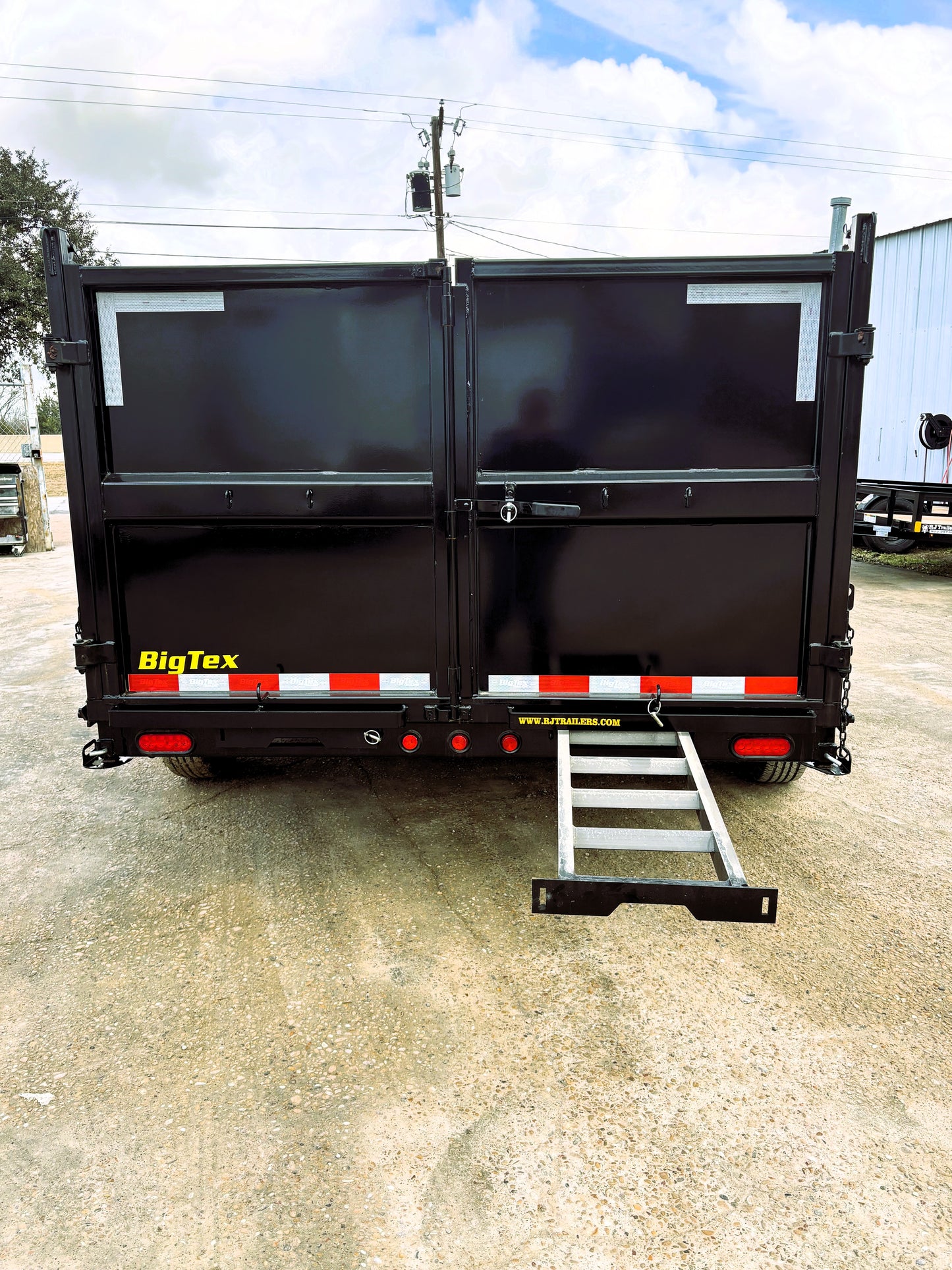 7 x 14' GN Dump Trailer Big Tex #14GT-14BK6-P4