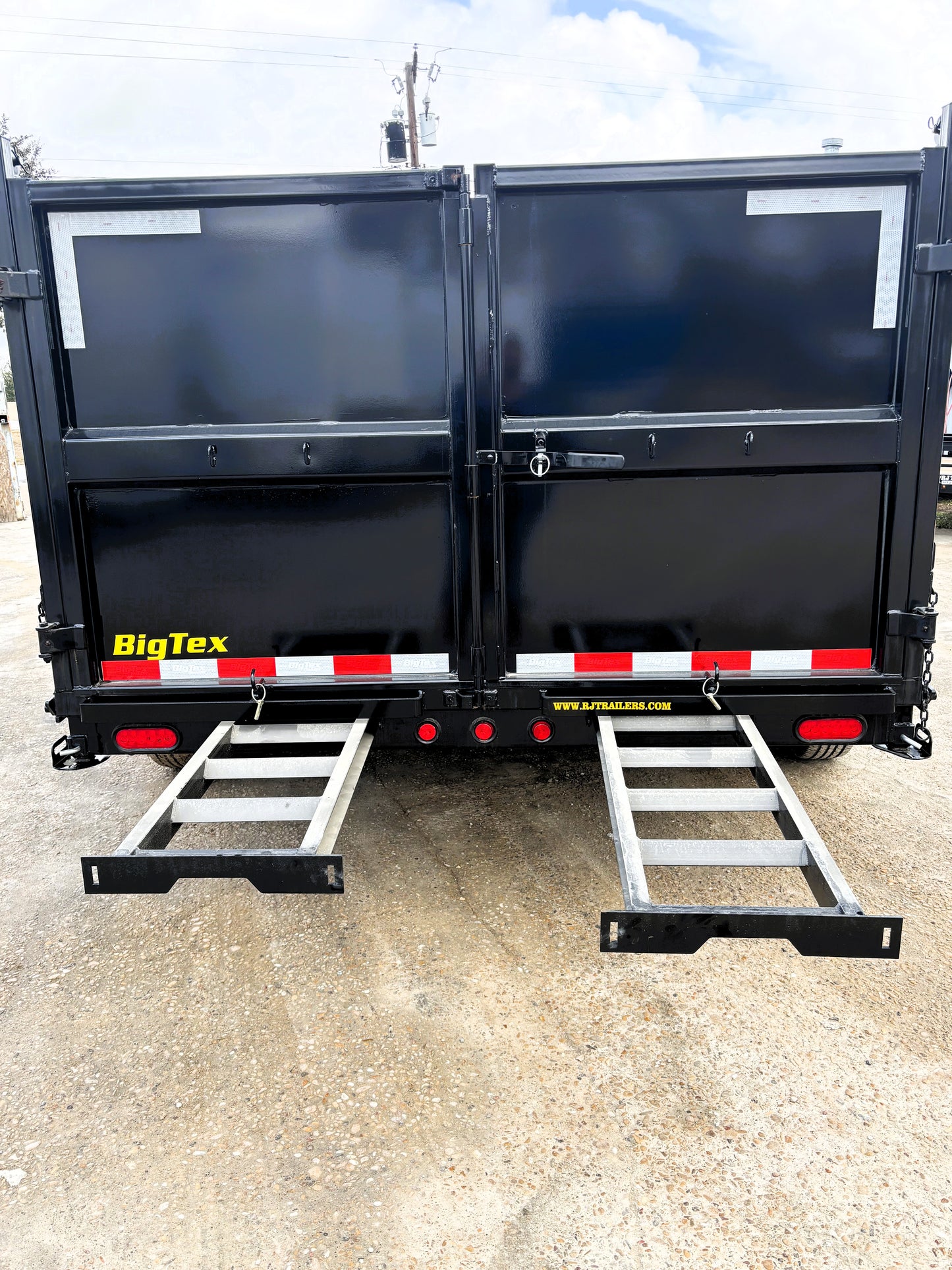 7 x 14' GN Dump Trailer Big Tex #14GT-14BK6-P4