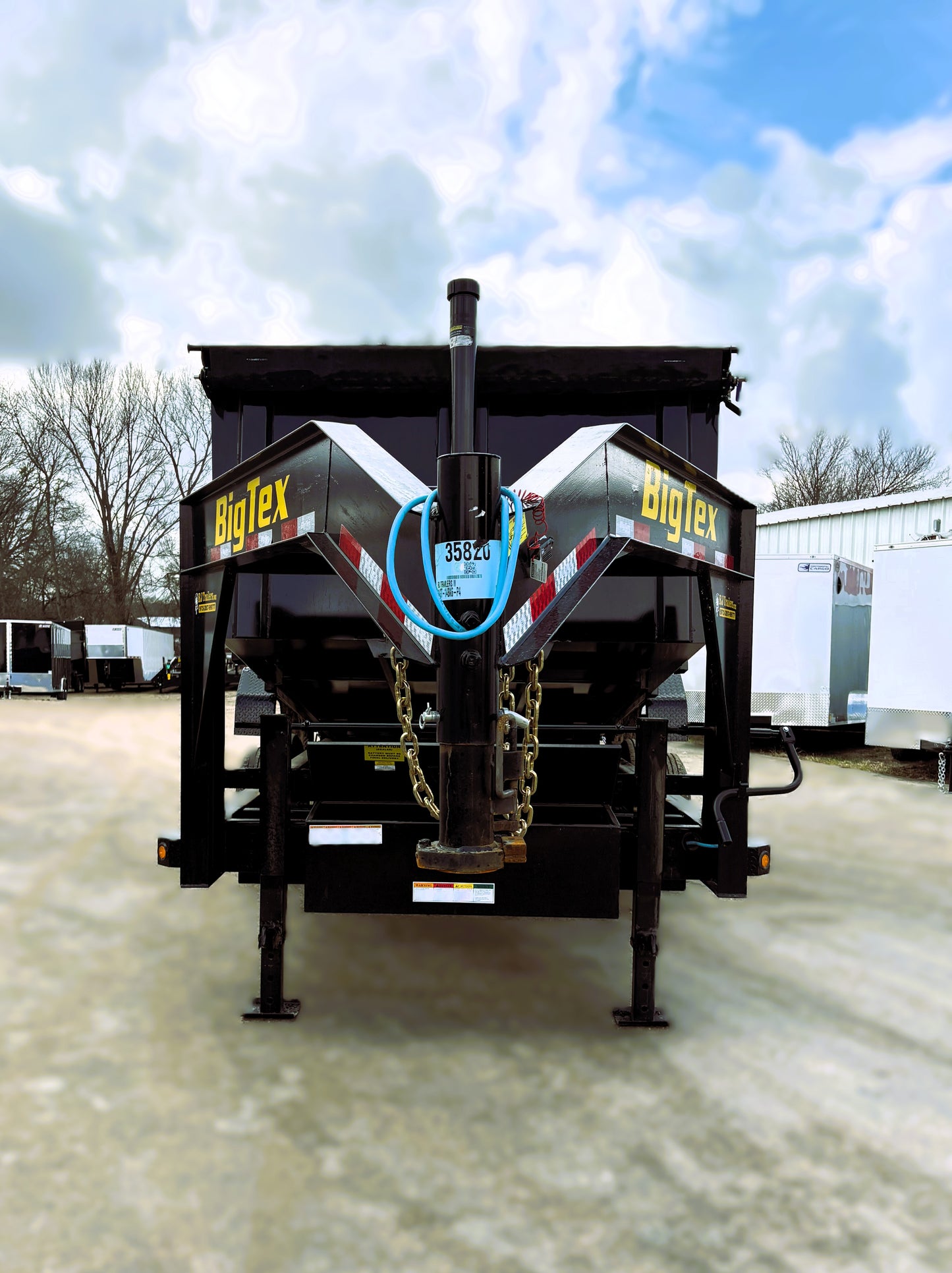 7 x 14' GN Dump Trailer Big Tex #14GT-14BK6-P4