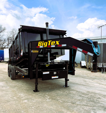 7 x 14' GN Dump Trailer Big Tex #14GT-14BK6-P4