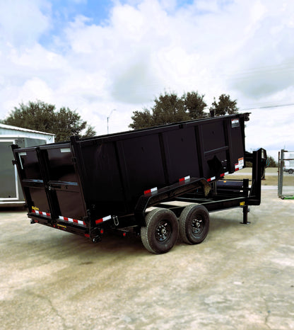 7 x 14' GN Dump Trailer Big Tex #14GT-14BK6-P4
