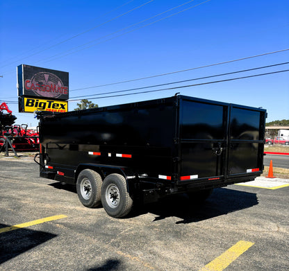 7 x 16' GN Dump Trailer Texas Pride #DT-7164-16KGN