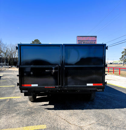 7 x 16' GN Dump Trailer Texas Pride #DT-7164-16KGN