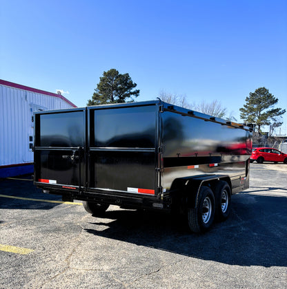 7 x 16' GN Dump Trailer Texas Pride #DT-7164-16KGN