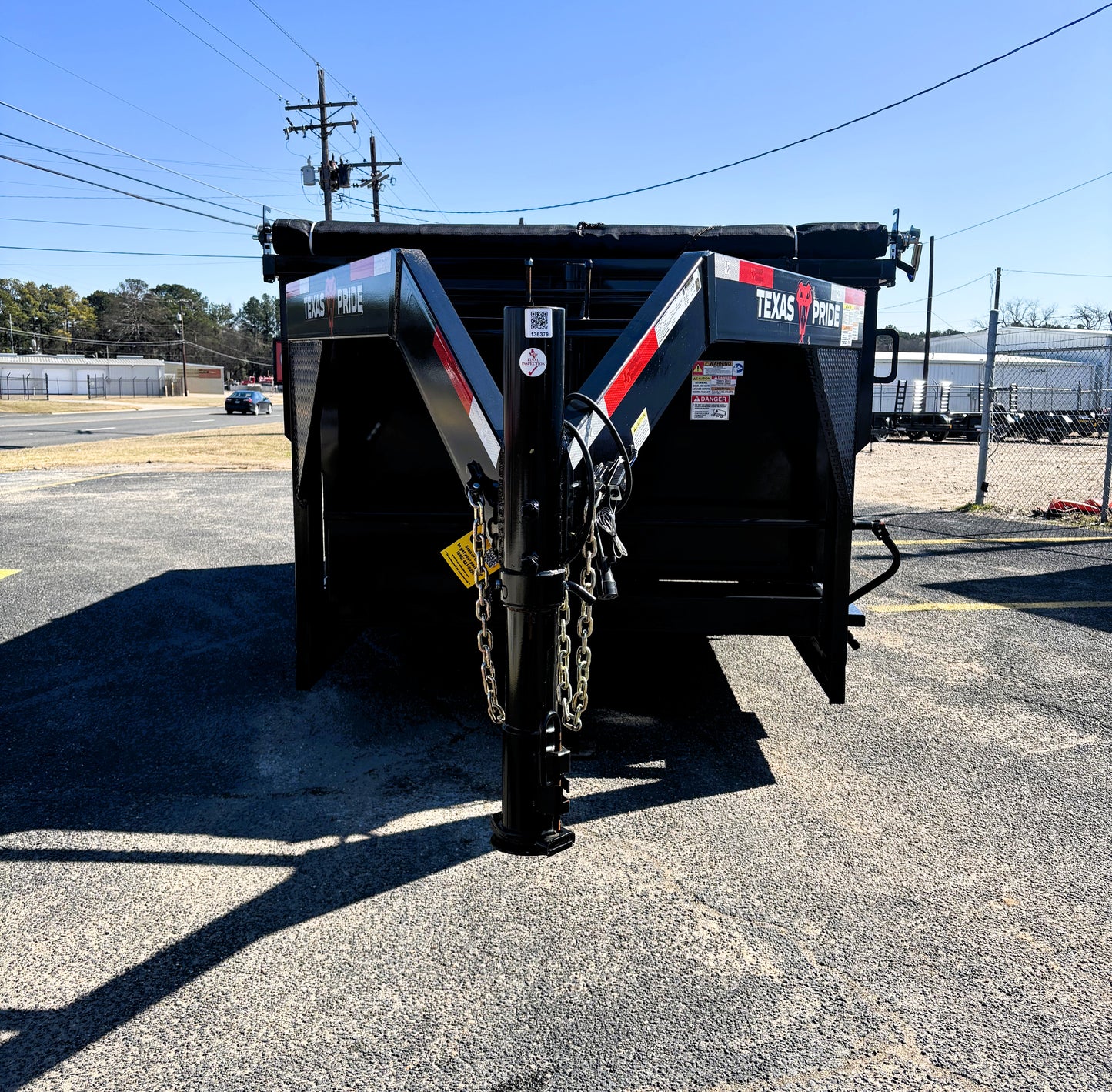 7 x 16' GN Dump Trailer Texas Pride #DT-7164-16KGN