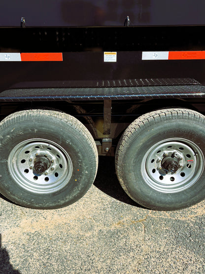 7 x 16' GN Dump Trailer Texas Pride #DT-7164-16KGN