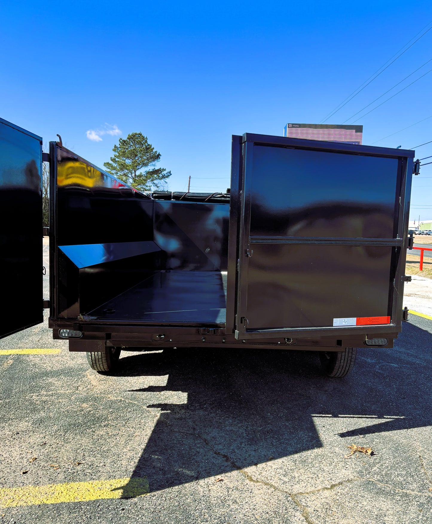 7 x 16' GN Dump Trailer Texas Pride #DT-7164-16KGN