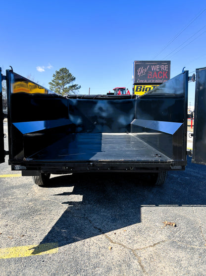 7 x 16' GN Dump Trailer Texas Pride #DT-7164-16KGN