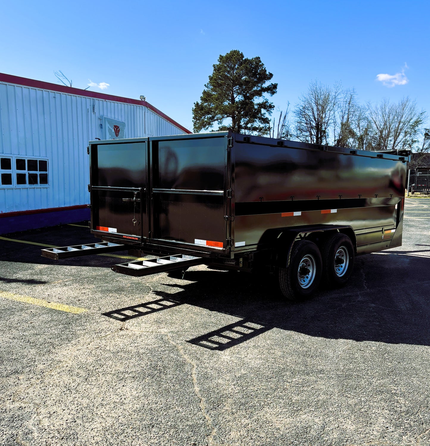 7 x 16' GN Dump Trailer Texas Pride #DT-7164-16KGN