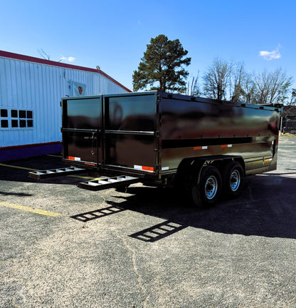 7 x 16' GN Dump Trailer Texas Pride #DT-7164-16KGN