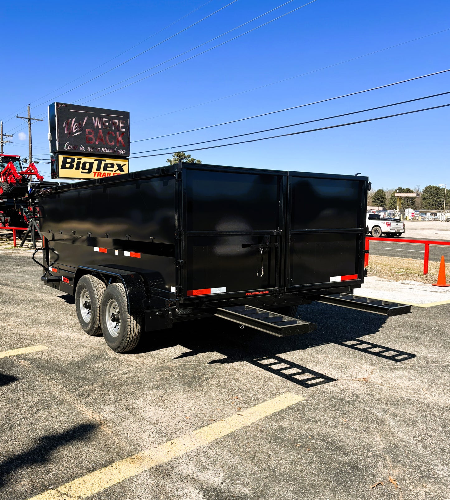 7 x 16' GN Dump Trailer Texas Pride #DT-7164-16KGN