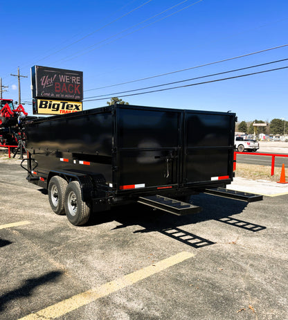 7 x 16' GN Dump Trailer Texas Pride #DT-7164-16KGN