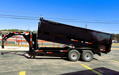 7 x 16' GN Dump Trailer Texas Pride #DT-7164-16KGN