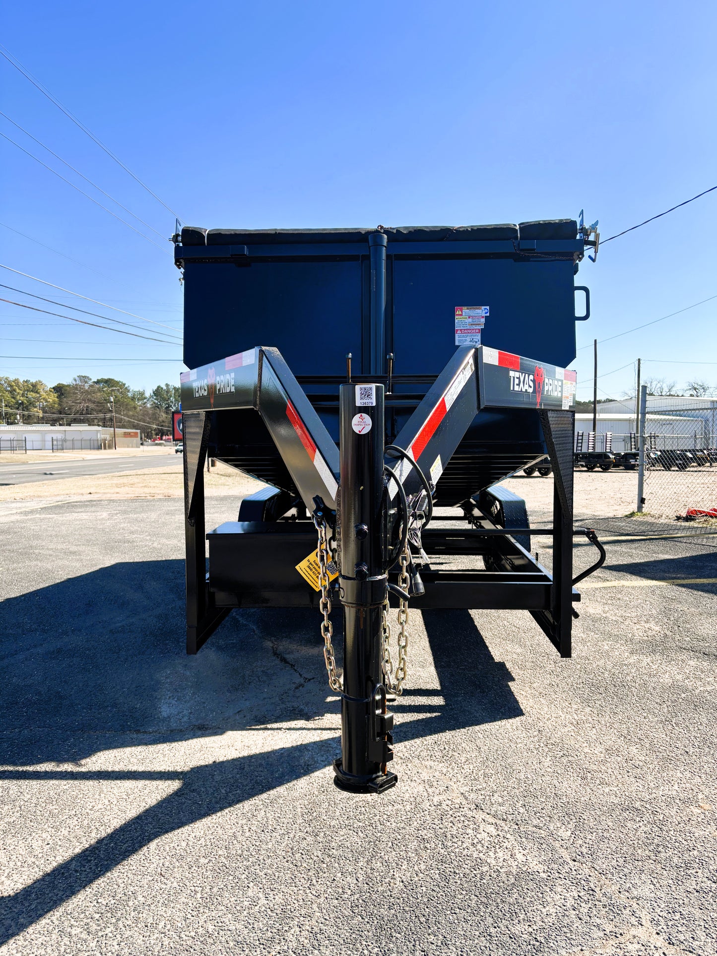 7 x 16' GN Dump Trailer Texas Pride #DT-7164-16KGN