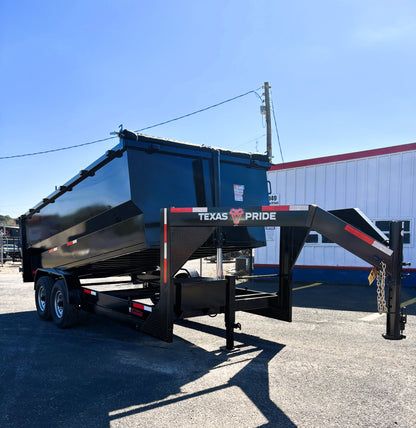 7 x 16' GN Dump Trailer Texas Pride #DT-7164-16KGN