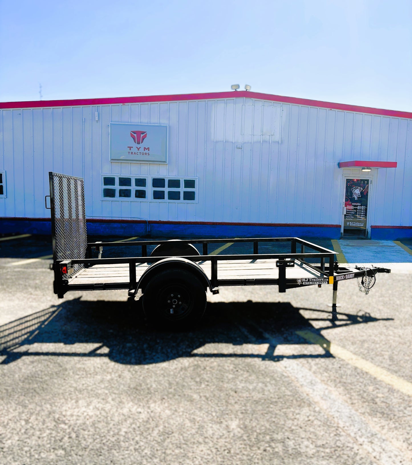 5 x 10' Utility Trailer Buck Dandy LB-510 #52876 - Used