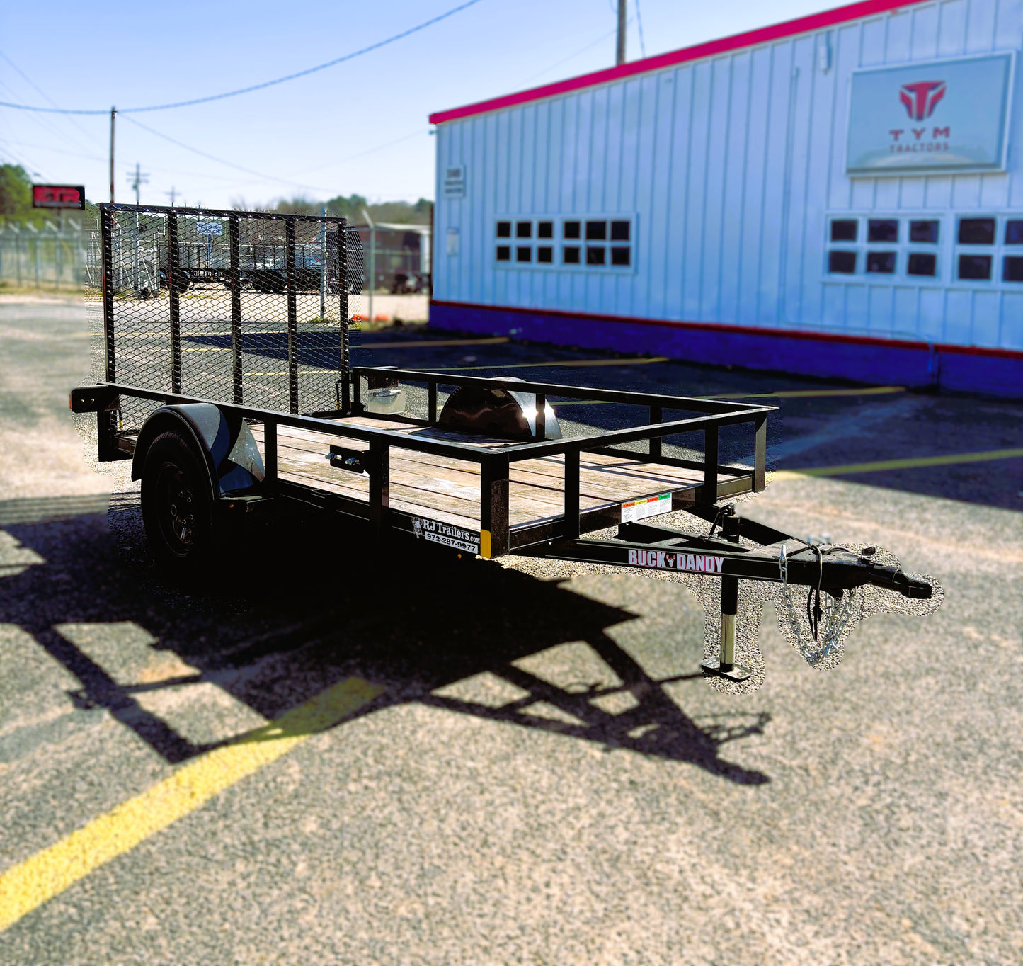 5 x 10' Utility Trailer Buck Dandy LB-510 #52876 - Used