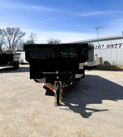 7 x 14' BP Dump Trailer Texas Pride #DT-7143-14KBP