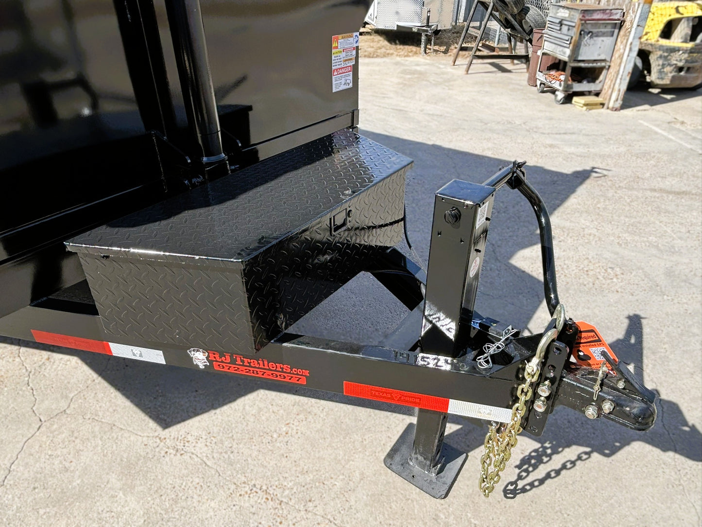 7 x 14' BP Dump Trailer Texas Pride #DT-7143-14KBP