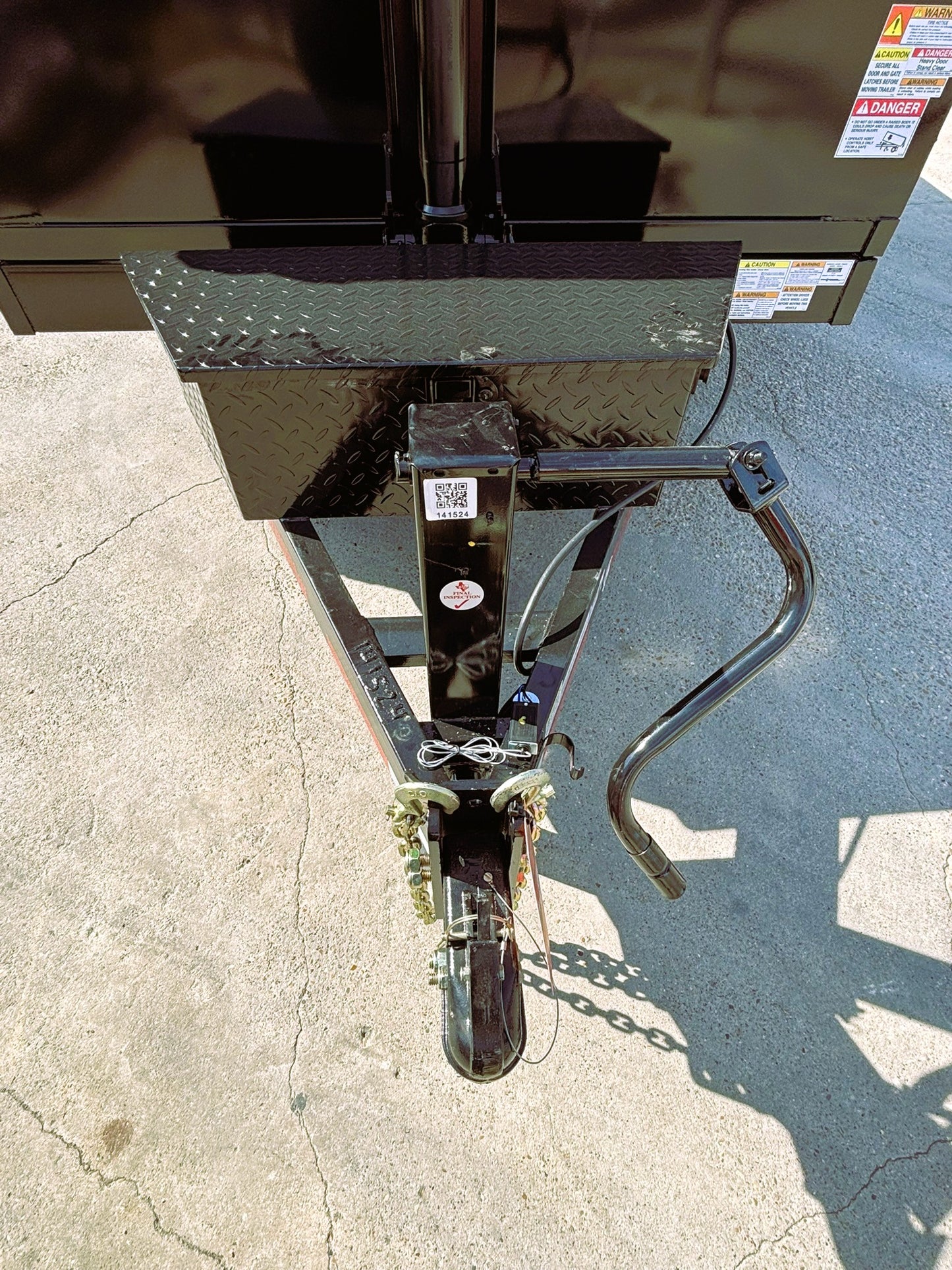 7 x 14' BP Dump Trailer Texas Pride #DT-7143-14KBP