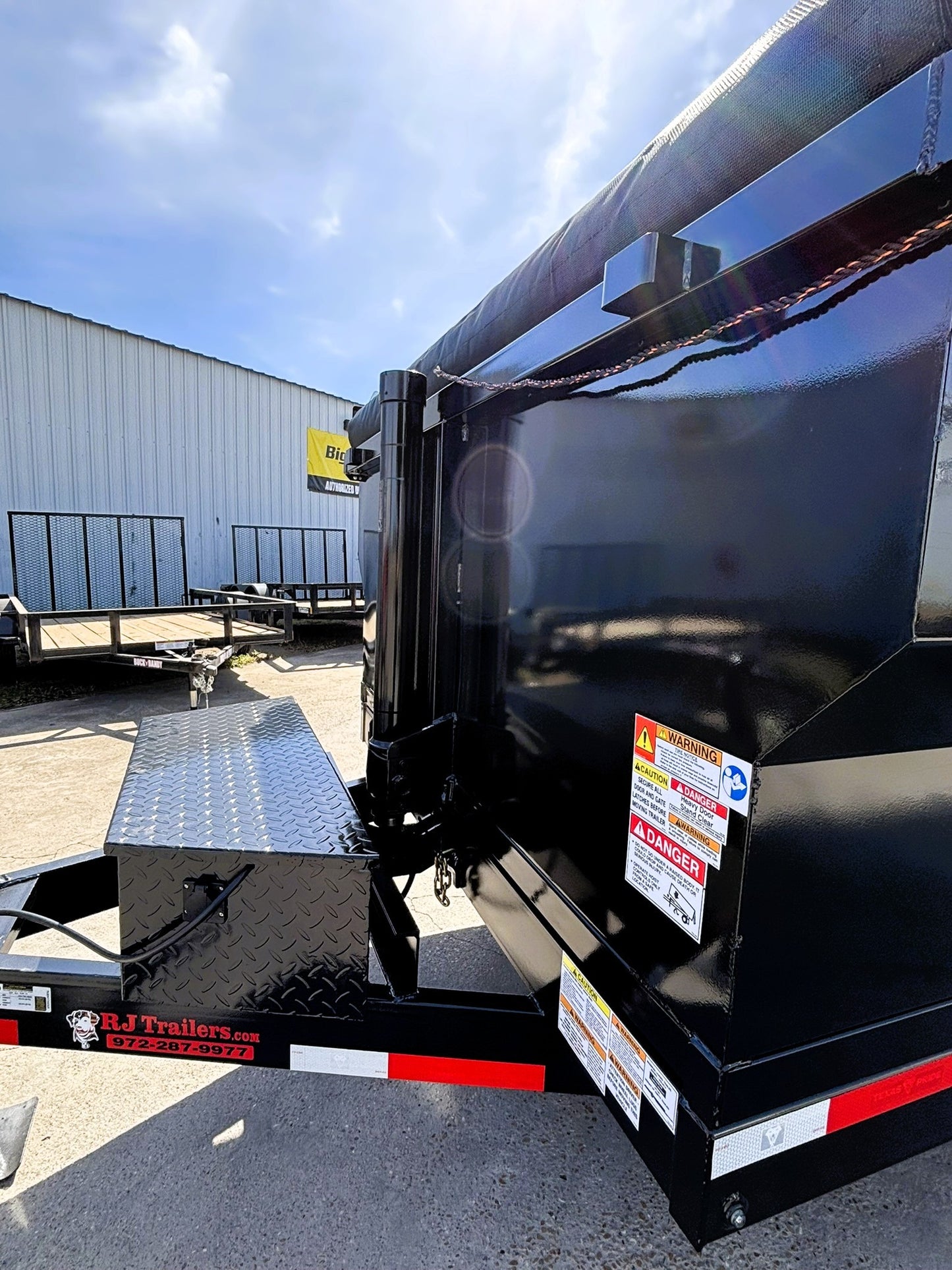 7 x 14' BP Dump Trailer Texas Pride #DT-7143-14KBP