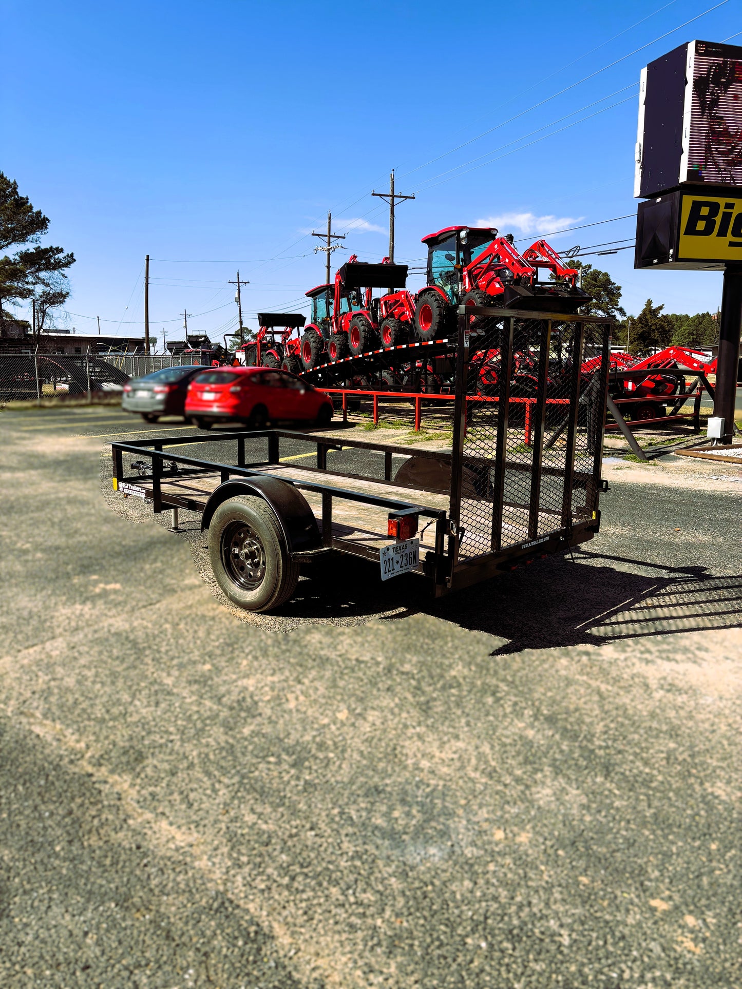 5 x 10' Utility Trailer Buck Dandy LB-510 #52876 - Used