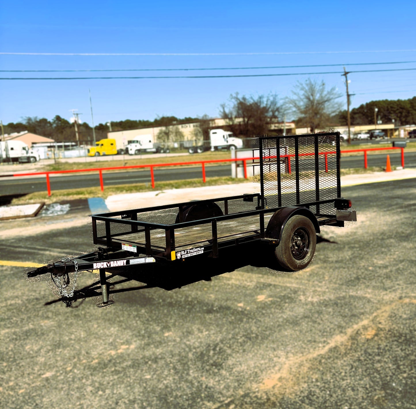 5 x 10' Utility Trailer Buck Dandy LB-510 #52876 - Used