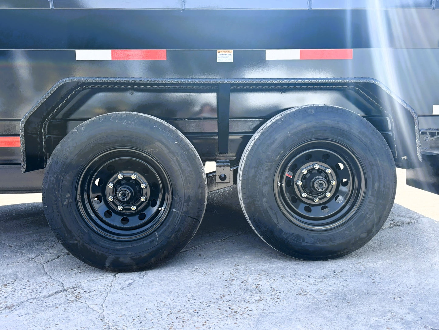 7 x 14' BP Dump Trailer Texas Pride #DT-7143-14KBP