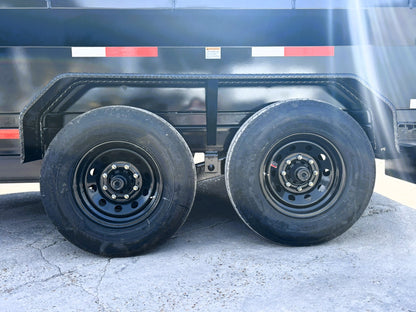 7 x 14' BP Dump Trailer Texas Pride #DT-7143-14KBP