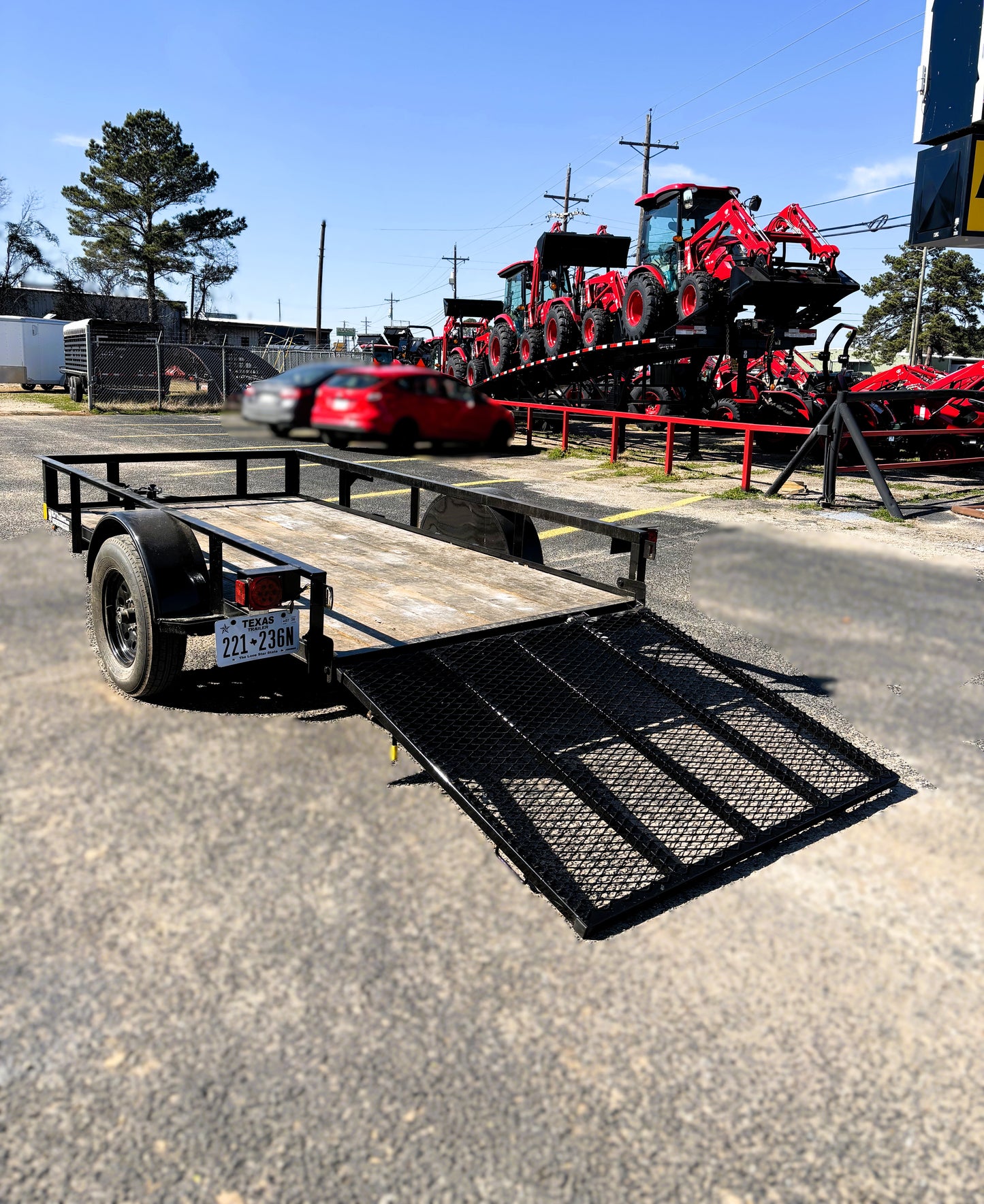 5 x 10' Utility Trailer Buck Dandy LB-510 #52876 - Used