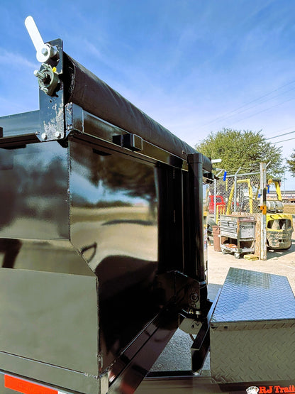 7 x 14' BP Dump Trailer Texas Pride #DT-7143-14KBP