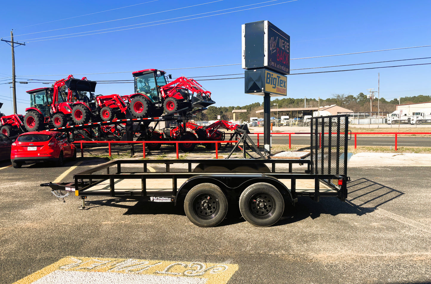 83 x 14' TA Utility Trailer Buck Dandy #BB-8314