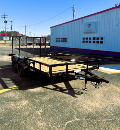 83 x 14' TA Utility Trailer Buck Dandy #BB-8314