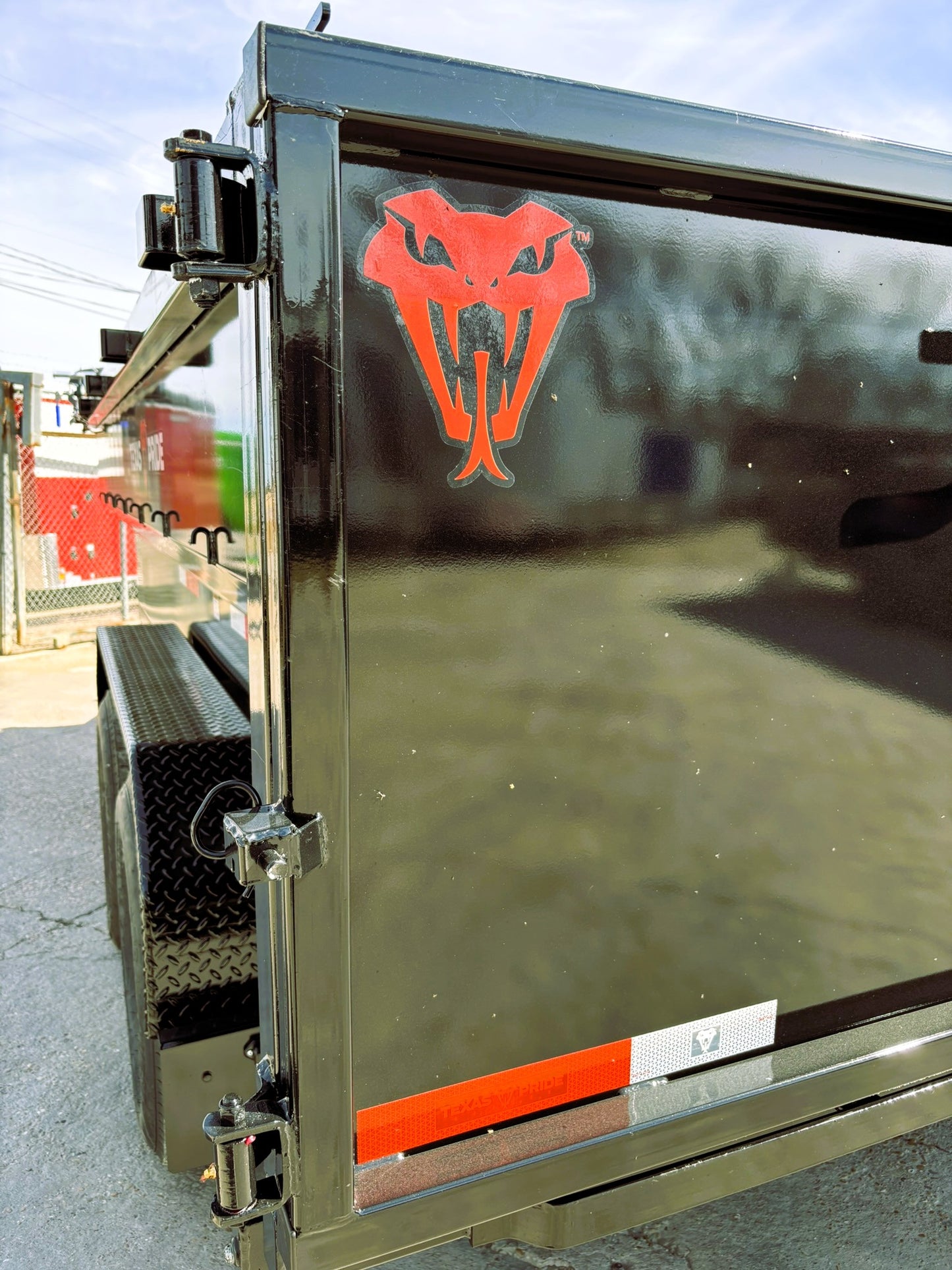 7 x 14' BP Dump Trailer Texas Pride #DT-7143-14KBP