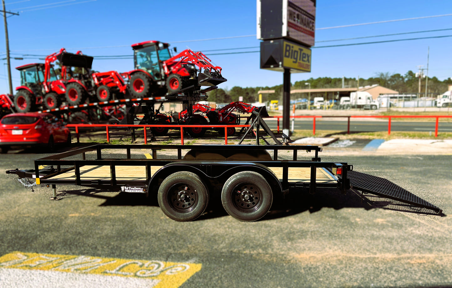 83 x 14' TA Utility Trailer Buck Dandy #BB-8314