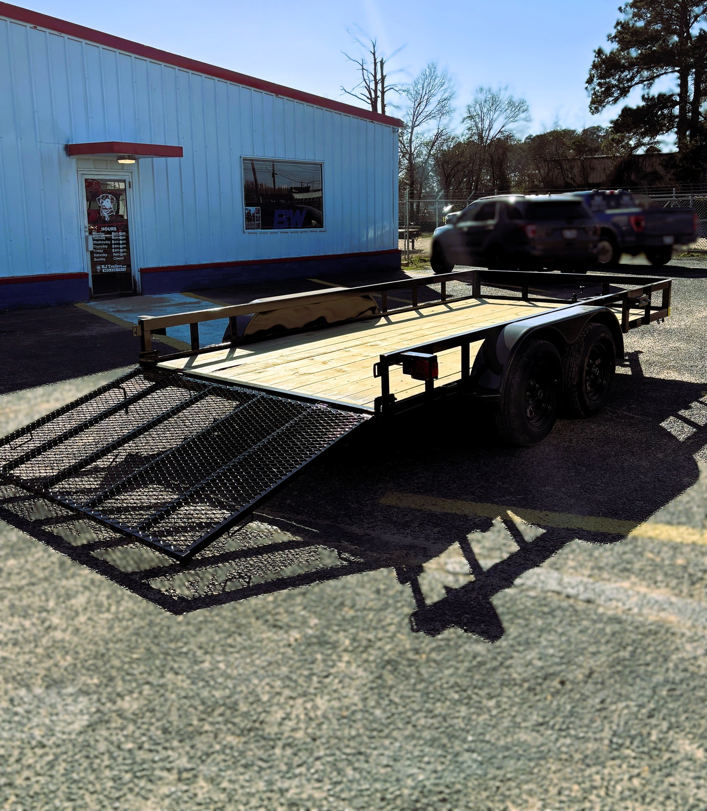 83 x 14' TA Utility Trailer Buck Dandy #BB-8314