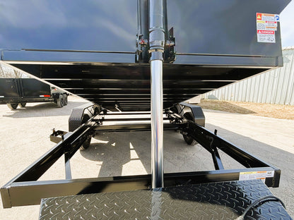 7 x 14' BP Dump Trailer Texas Pride #DT-7143-14KBP