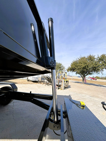 7 x 14' BP Dump Trailer Texas Pride #DT-7143-14KBP