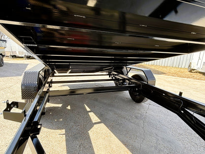 7 x 14' BP Dump Trailer Texas Pride #DT-7143-14KBP