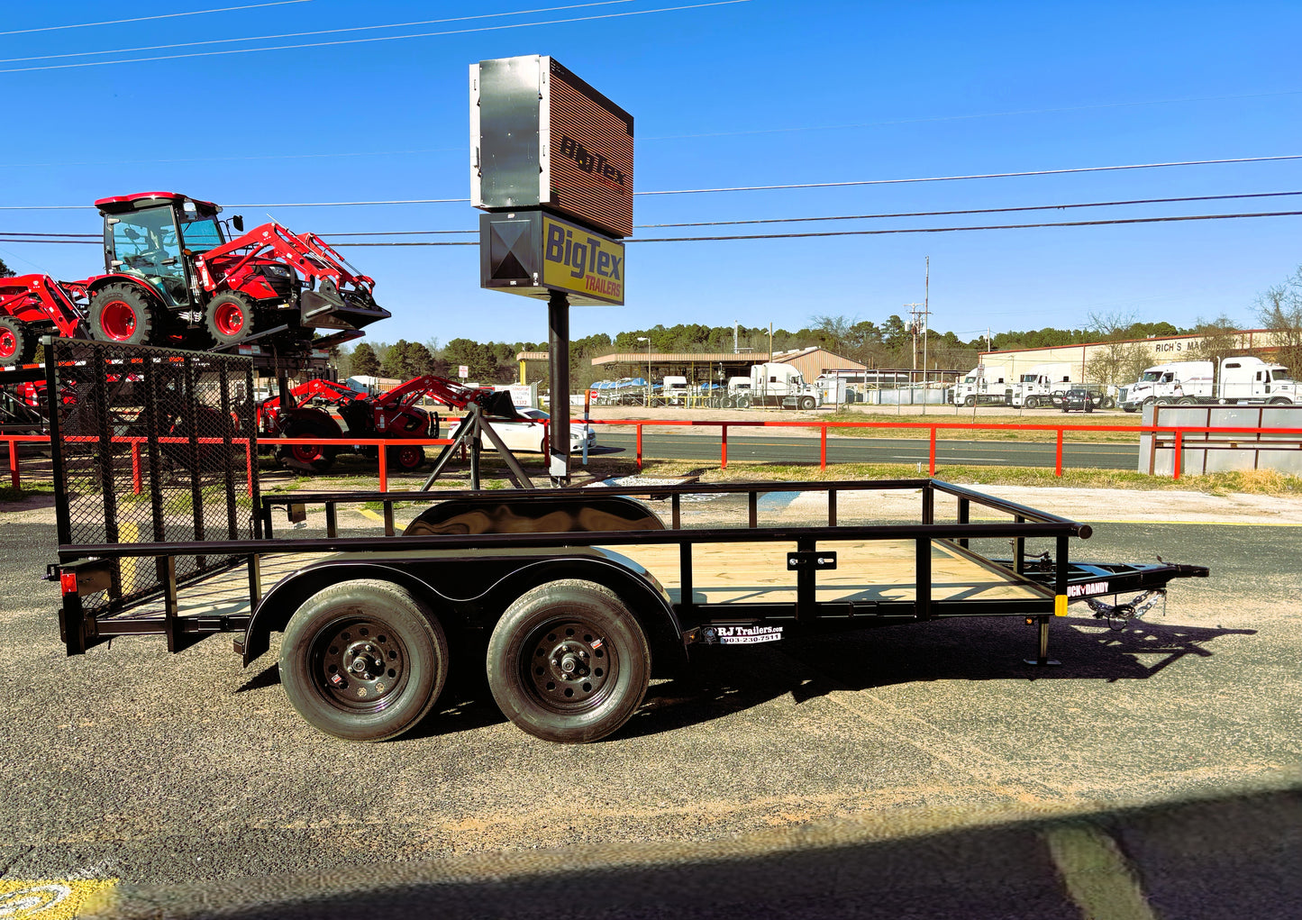 83 x 14' TA Utility Trailer Buck Dandy #BB-8314