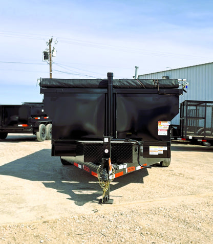 7 x 16' BP Dump Trailer Texas Pride #DT-7163-14KBP
