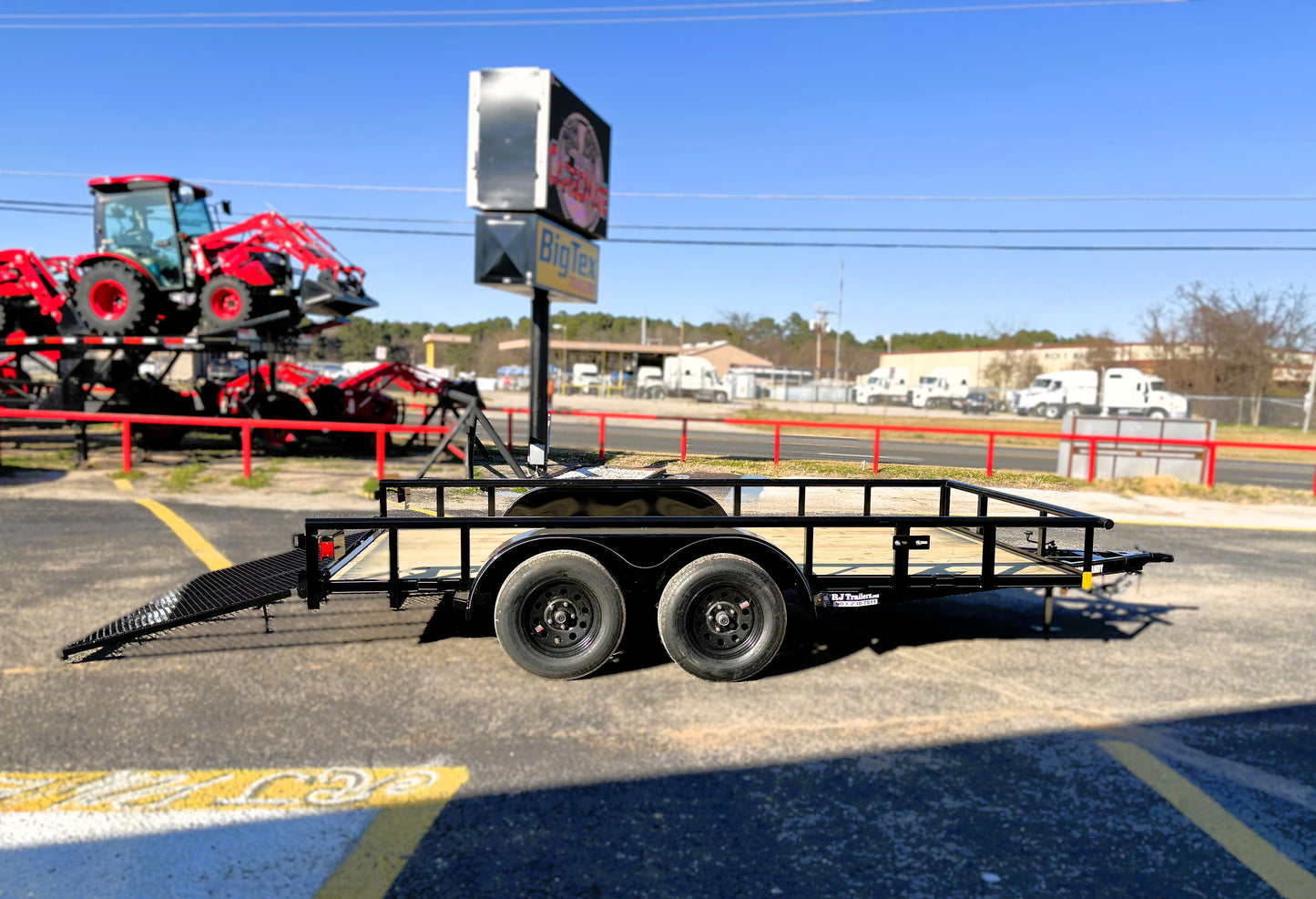 83 x 14' TA Utility Trailer Buck Dandy #BB-8314