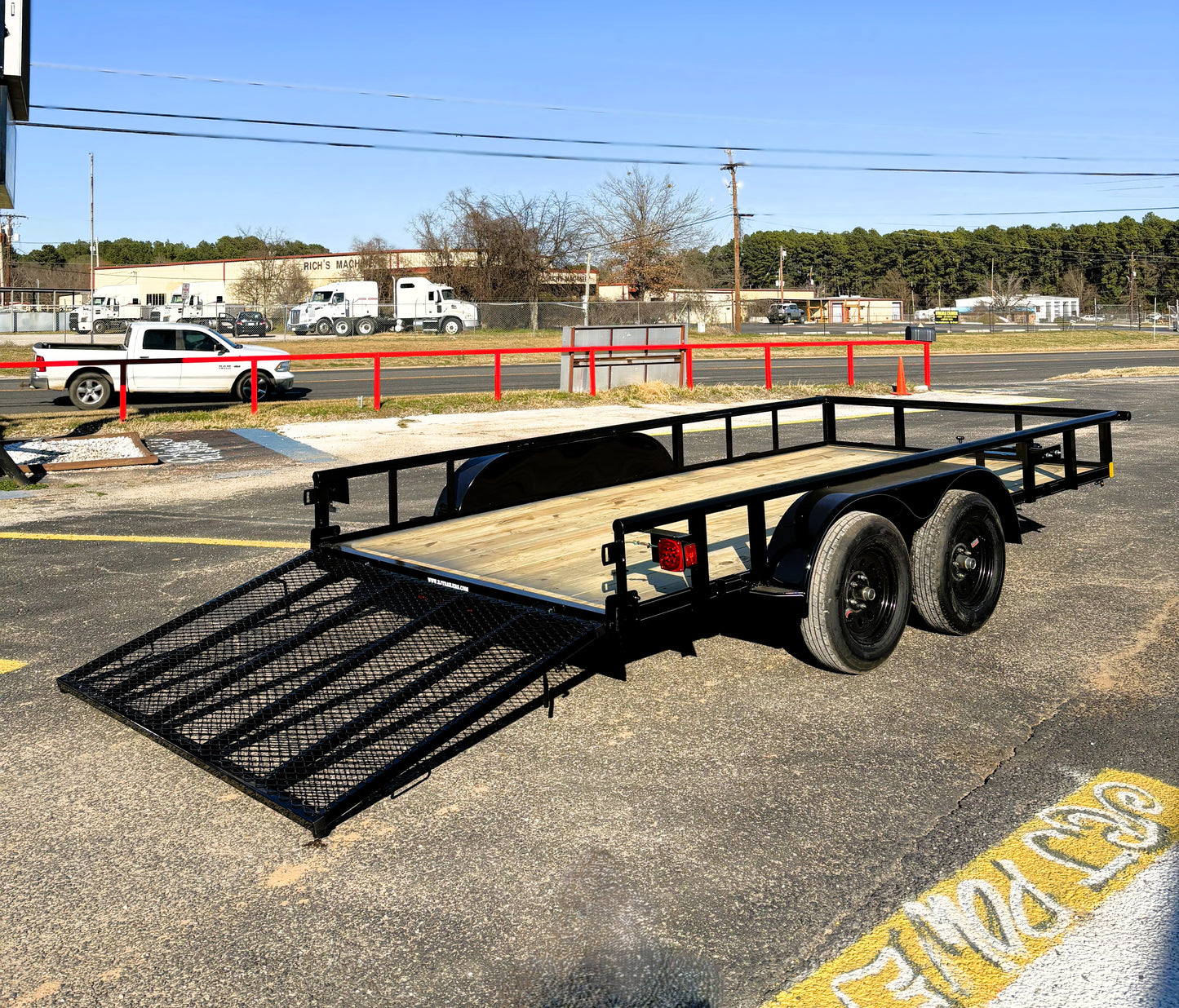 83 x 14' TA Utility Trailer Buck Dandy #BB-8314
