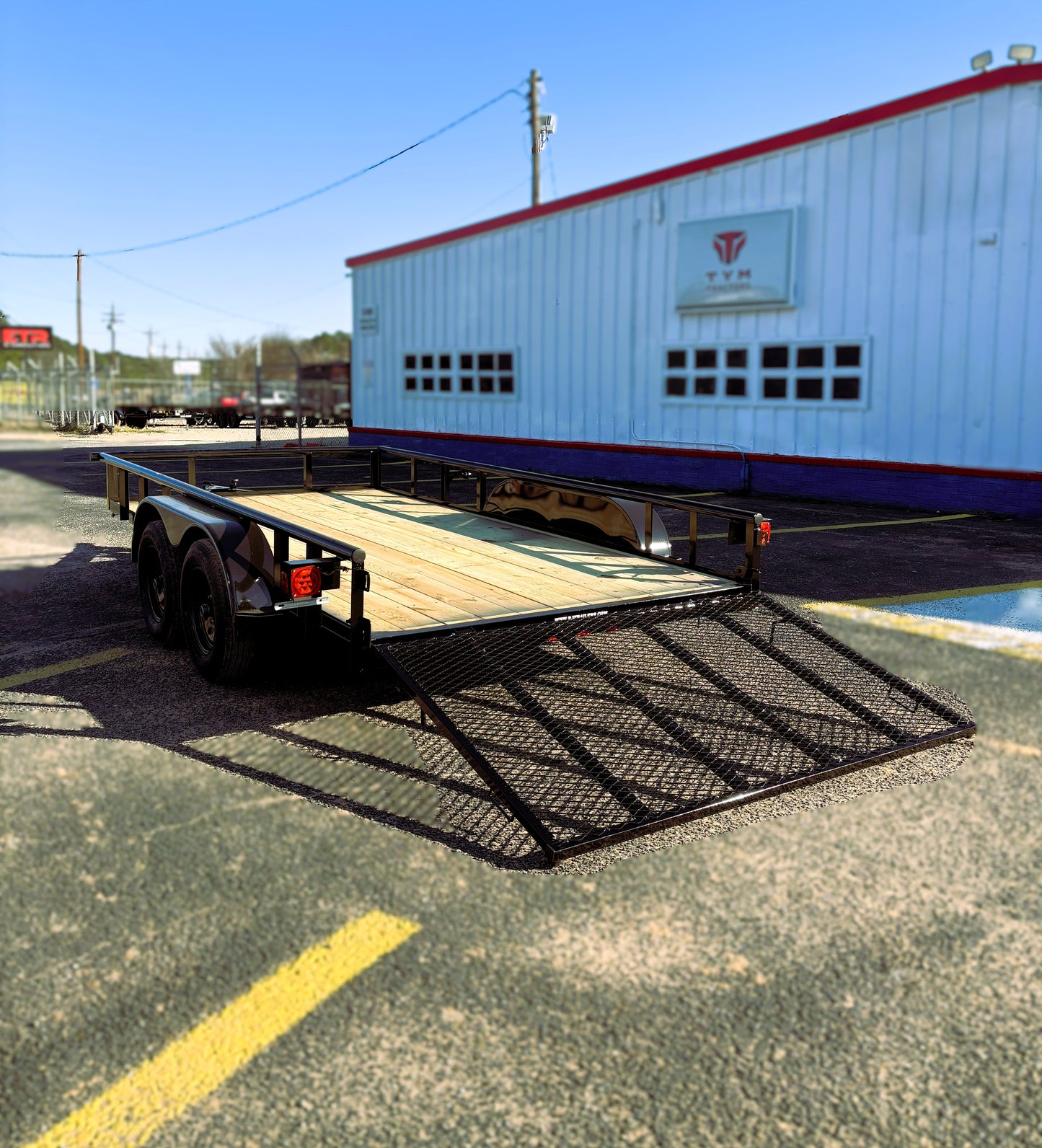 83 x 14' TA Utility Trailer Buck Dandy #BB-8314