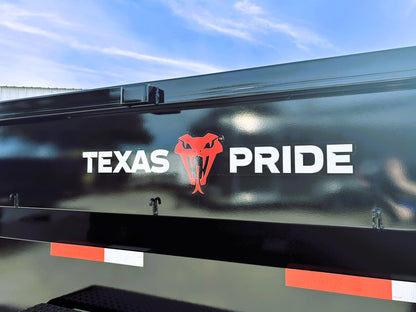 7 x 16' BP Dump Trailer Texas Pride #DT-7163-14KBP