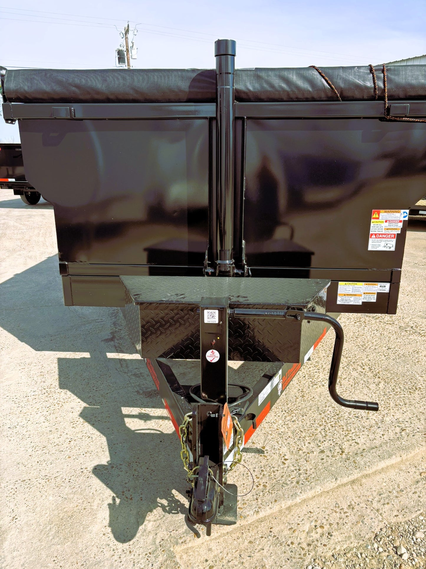7 x 16' BP Dump Trailer Texas Pride #DT-7163-14KBP