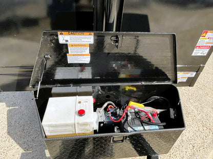 7 x 16' BP Dump Trailer Texas Pride #DT-7163-14KBP