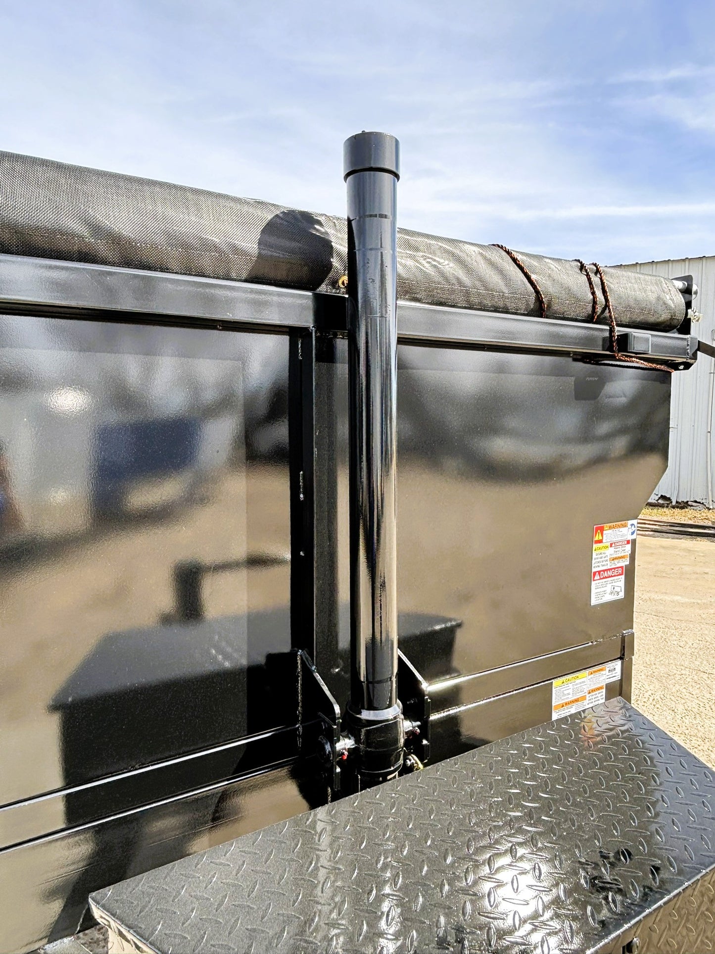 7 x 16' BP Dump Trailer Texas Pride #DT-7163-14KBP