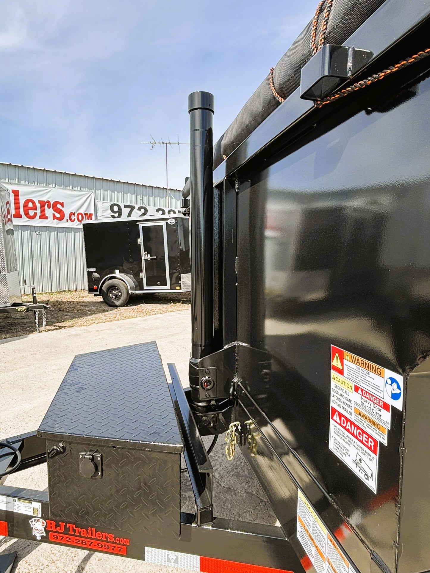 7 x 16' BP Dump Trailer Texas Pride #DT-7163-14KBP